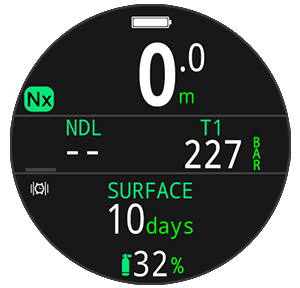 big nx dive 0m surface en